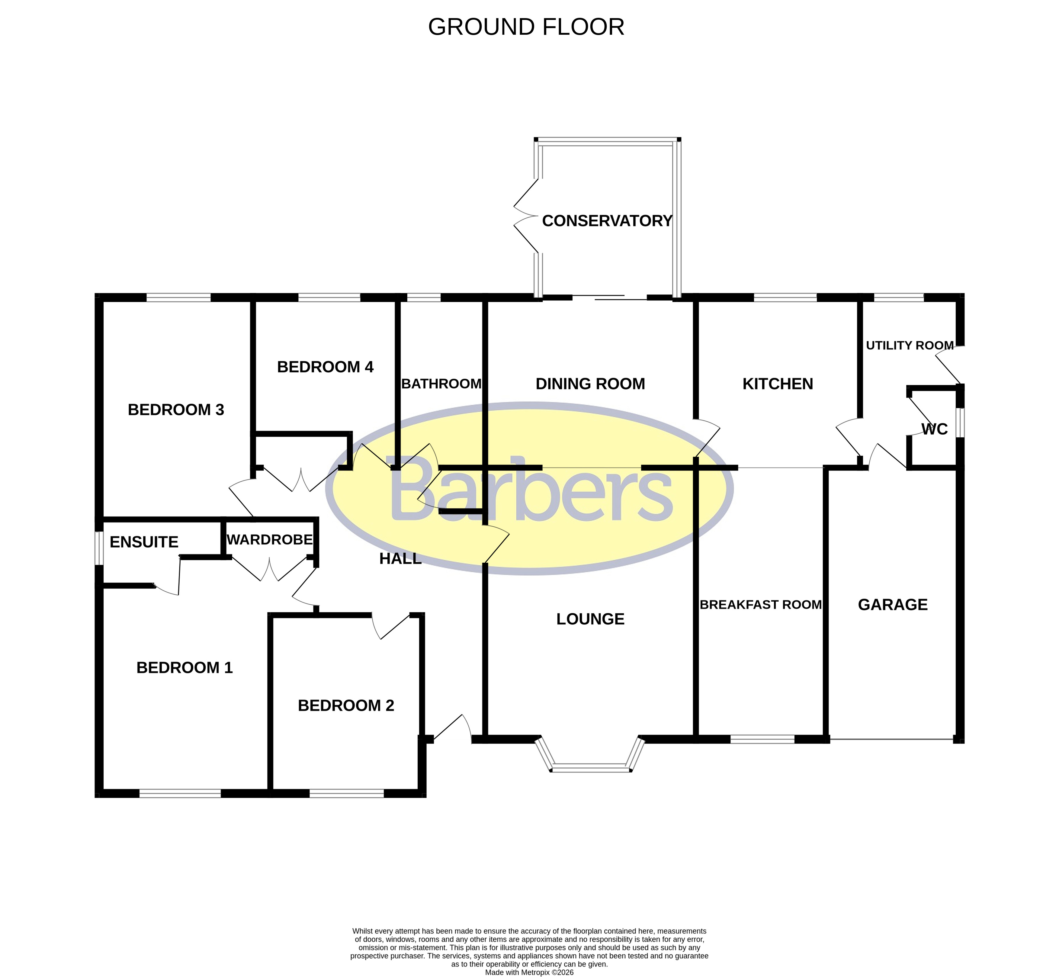 4, Turnpike Rise, Whitchurch floorplan