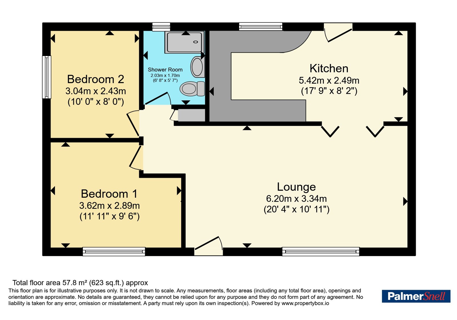 6, Hurst Park, Somerset floorplan
