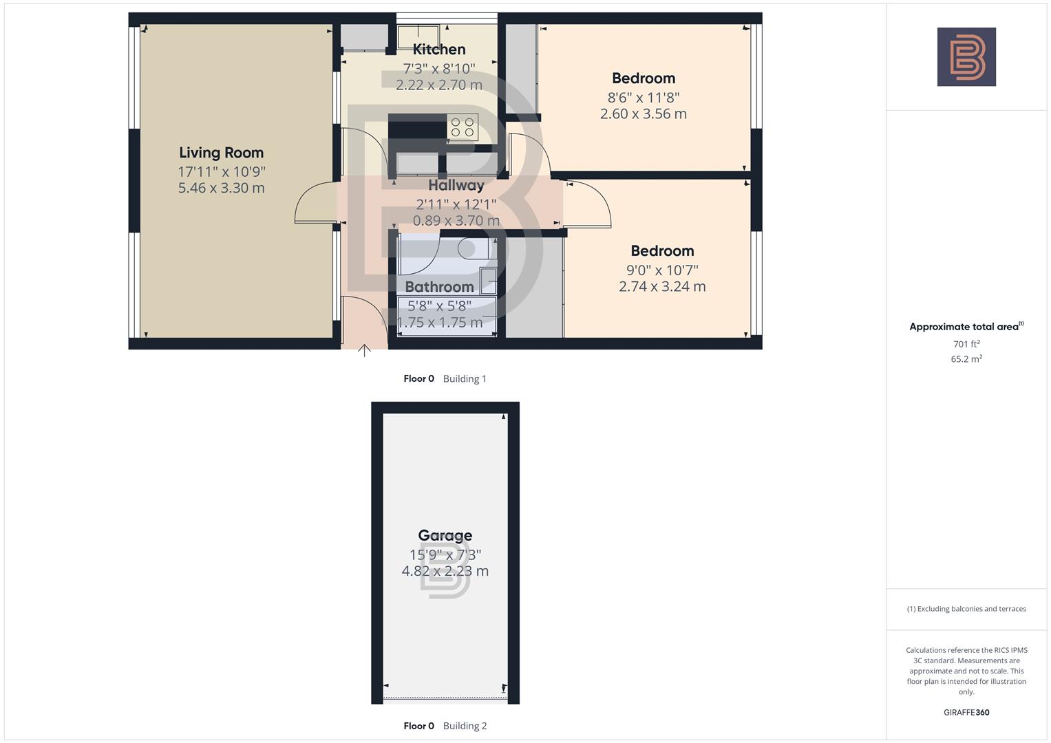 69, Martin Lane, Rugby floorplan