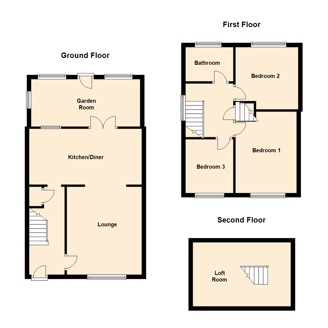 3 Bedrooms Semi-detached house to rent in Park Vale, Kennington, Ashford TN24