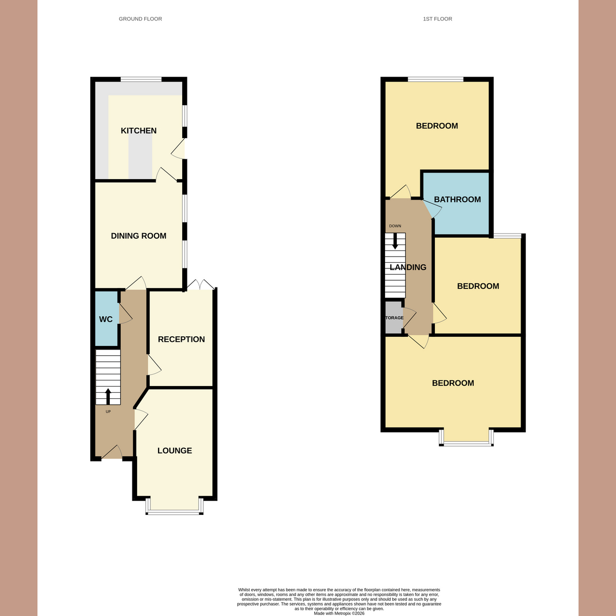 176, West Road, Westcliff-on-sea floorplan