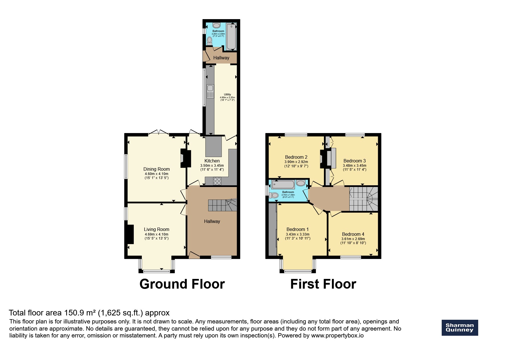 34, Colvile Road, Wisbech floorplan