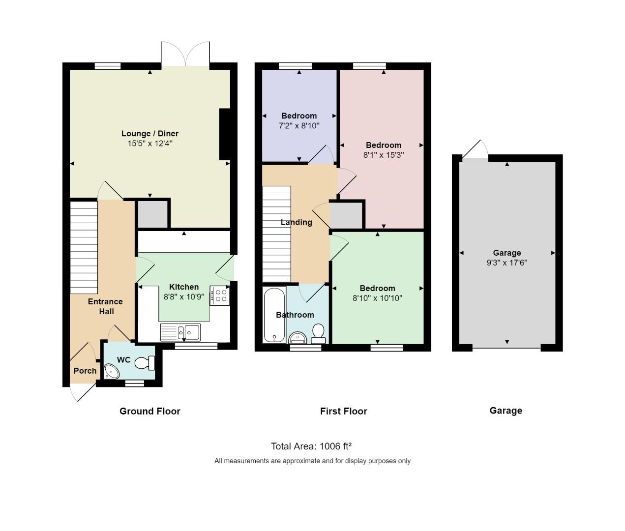 14, Church Road, Slapton floorplan