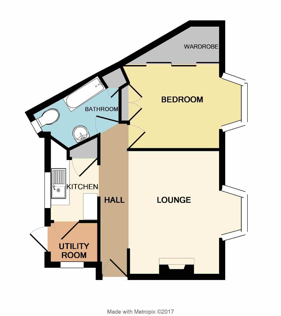 2 Grantham Lodge, Hadleigh Road, Leigh-On-Sea floorplan