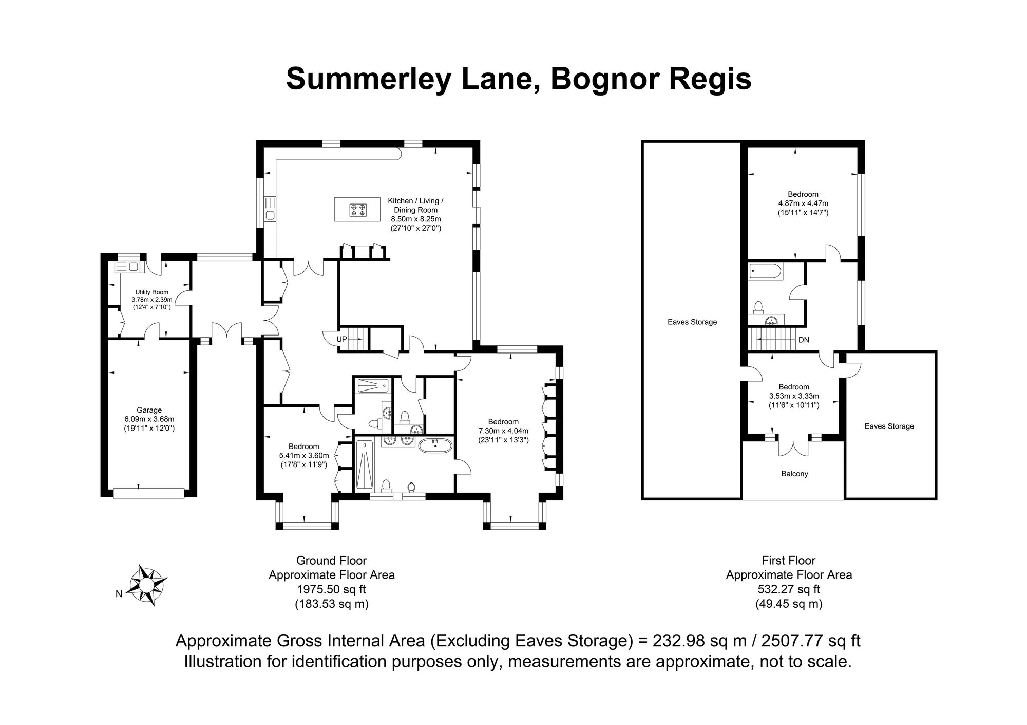 51 Summerley Lane, Bognor Regis floorplan