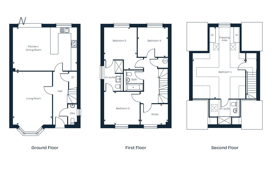 Plot 9, Martlet View, Burgess Hill floorplan