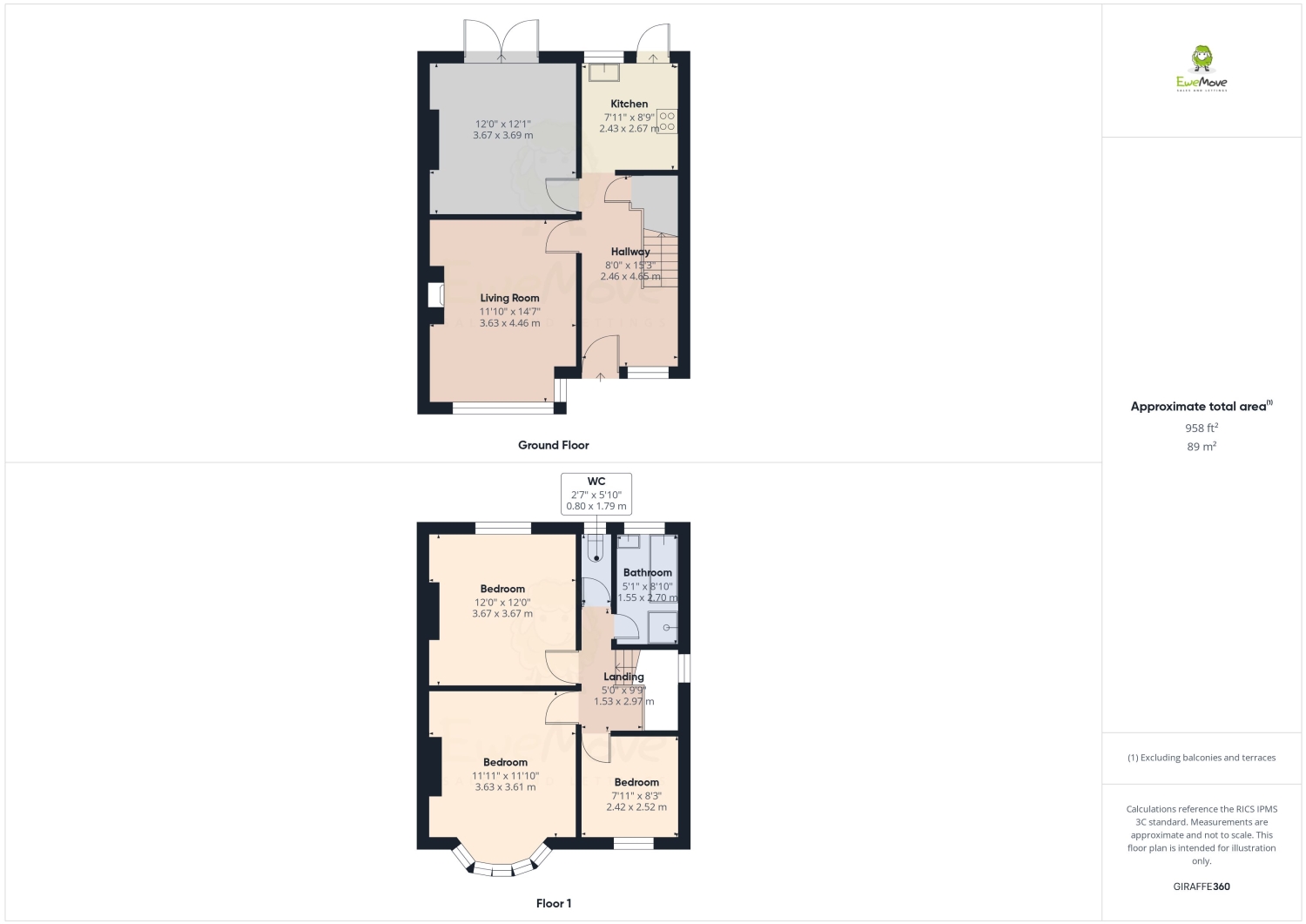 21, Harvel Crescent, London floorplan