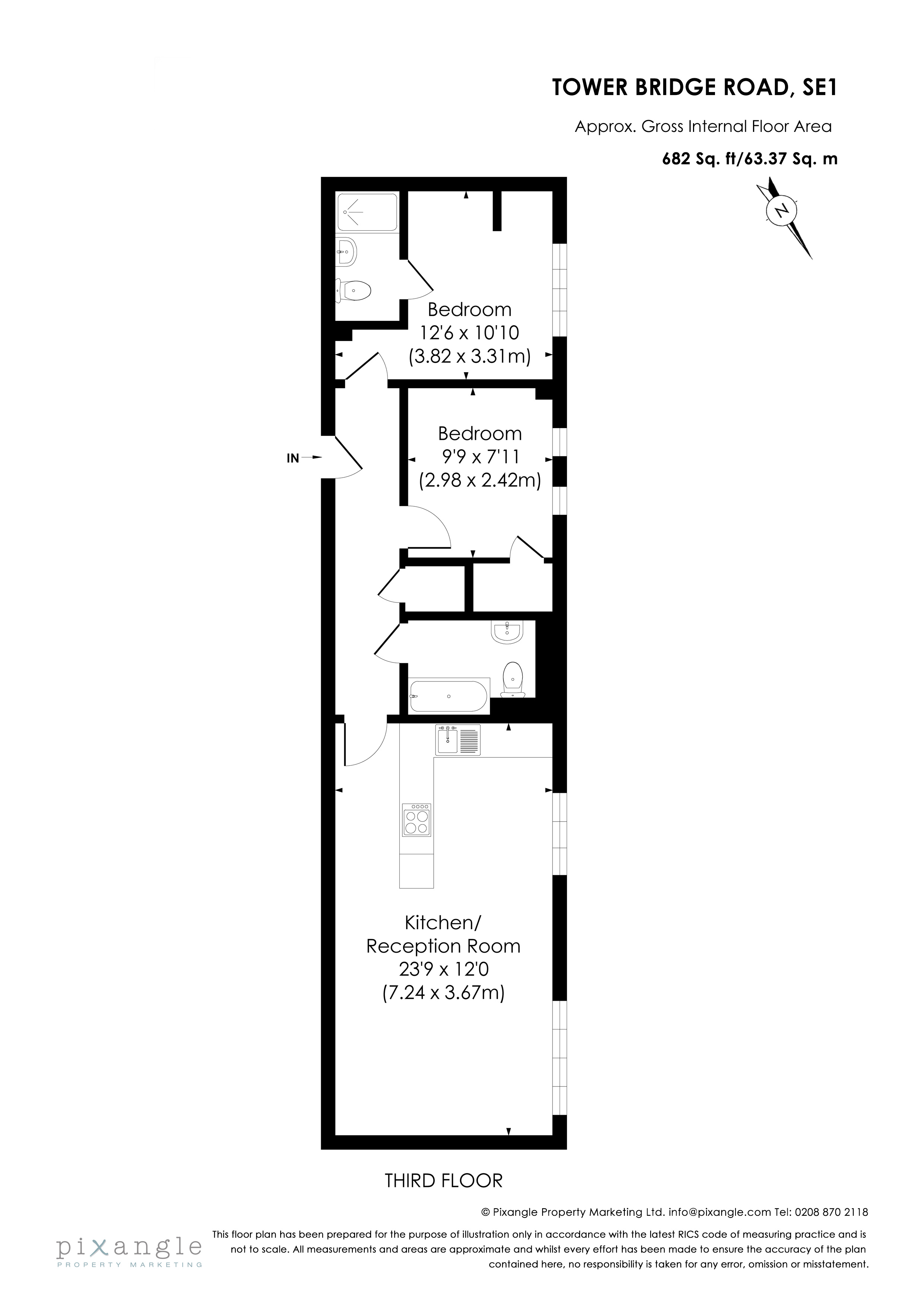 Export House, 168, Tower Bridge Road, London floorplan