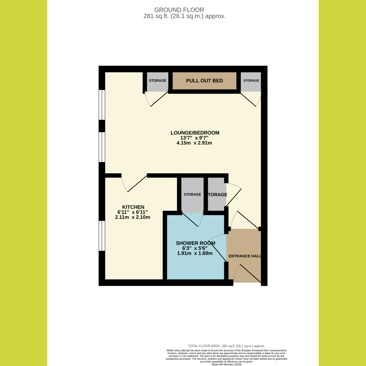 35, Sudeley Gardens, Hockley floorplan
