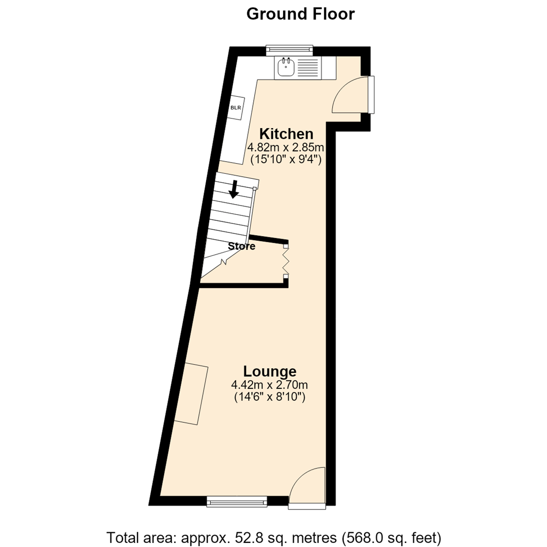 482, Bury Road, Rossendale floorplan