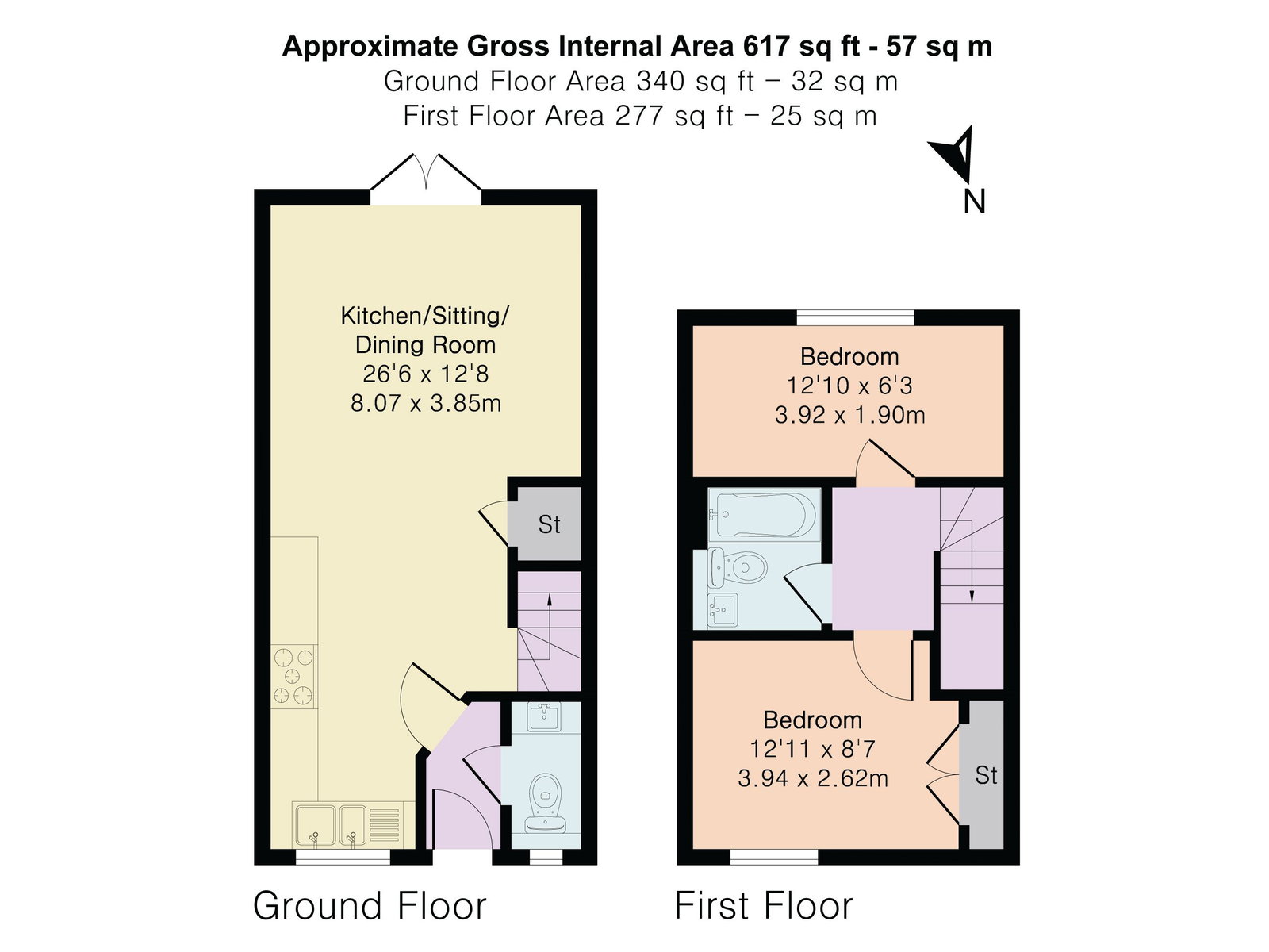 3, East Street, Bookham floorplan