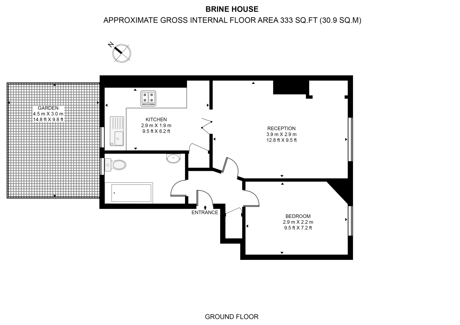 Bernie House , St. Stephens Road, London floorplan