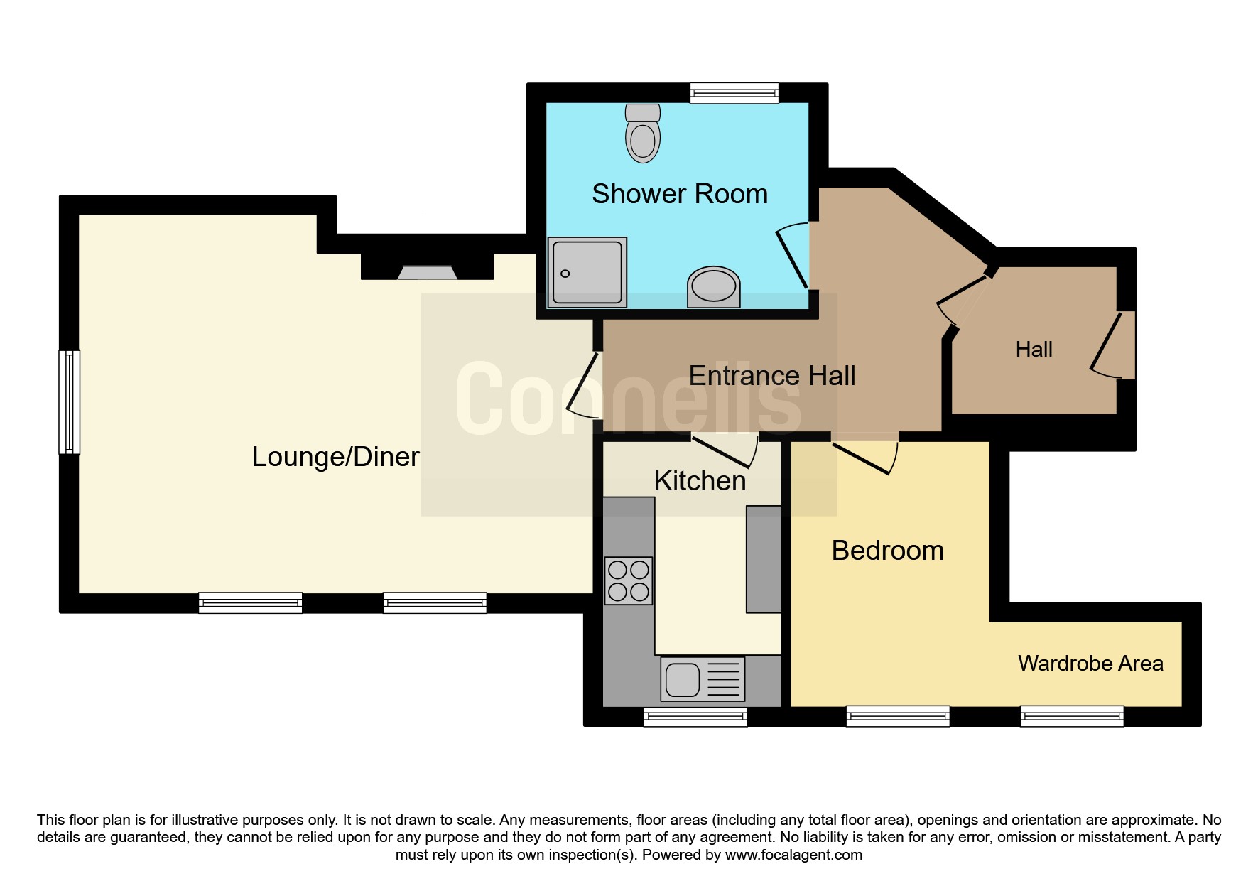 Flat 2, 21, Church Street, Peterborough floorplan