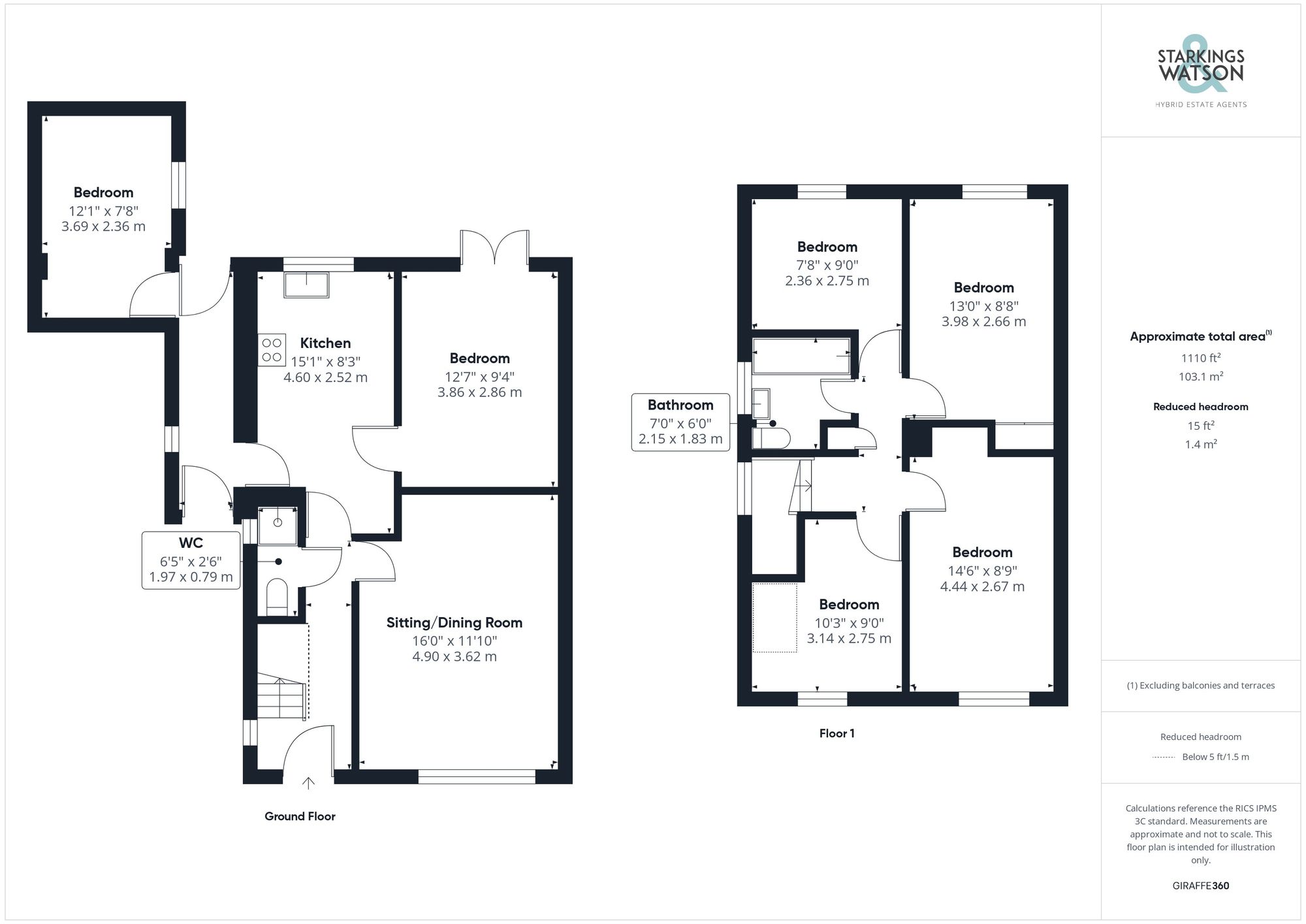 17 The Hedgerows, Norwich floorplan