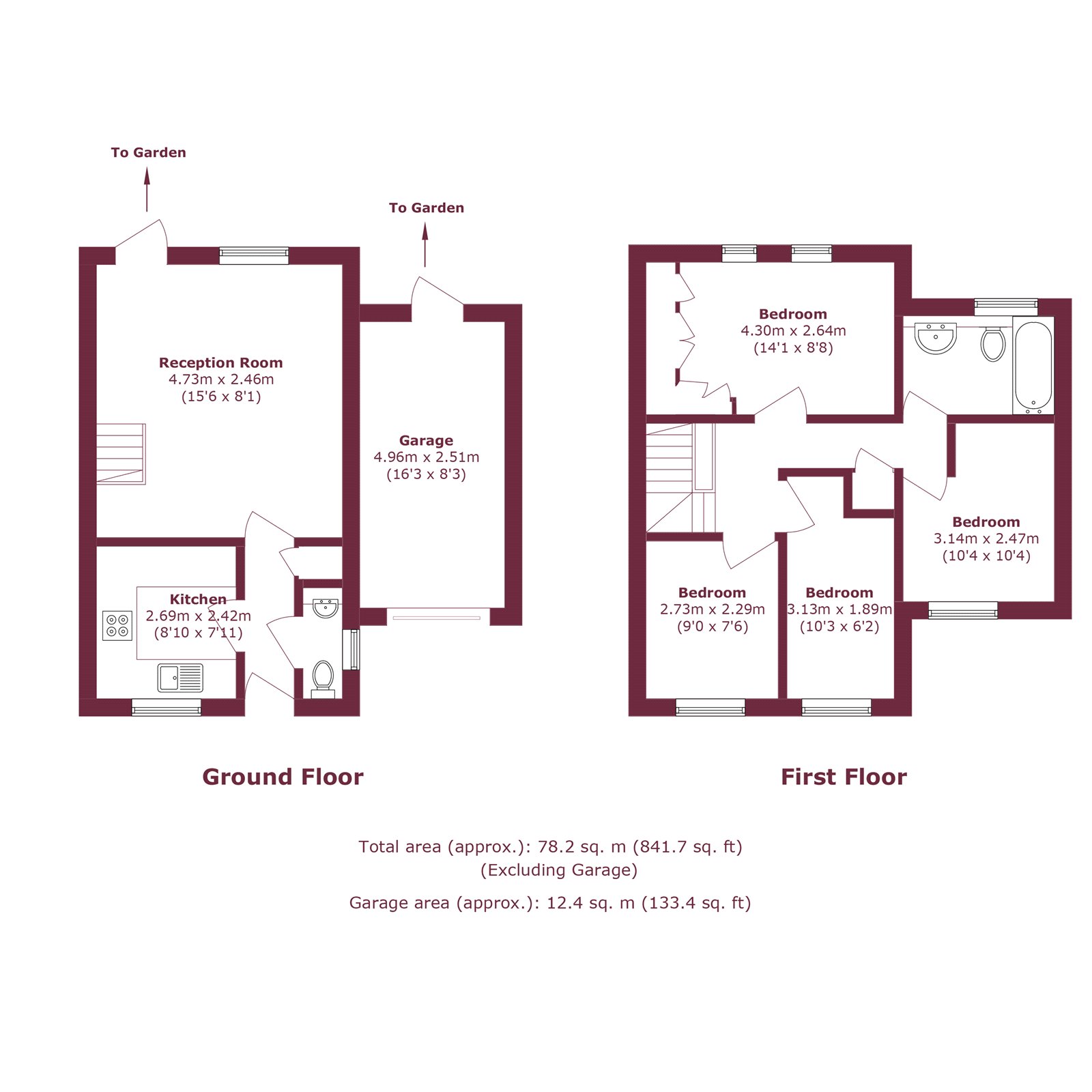 2, Grayling Close, London floorplan