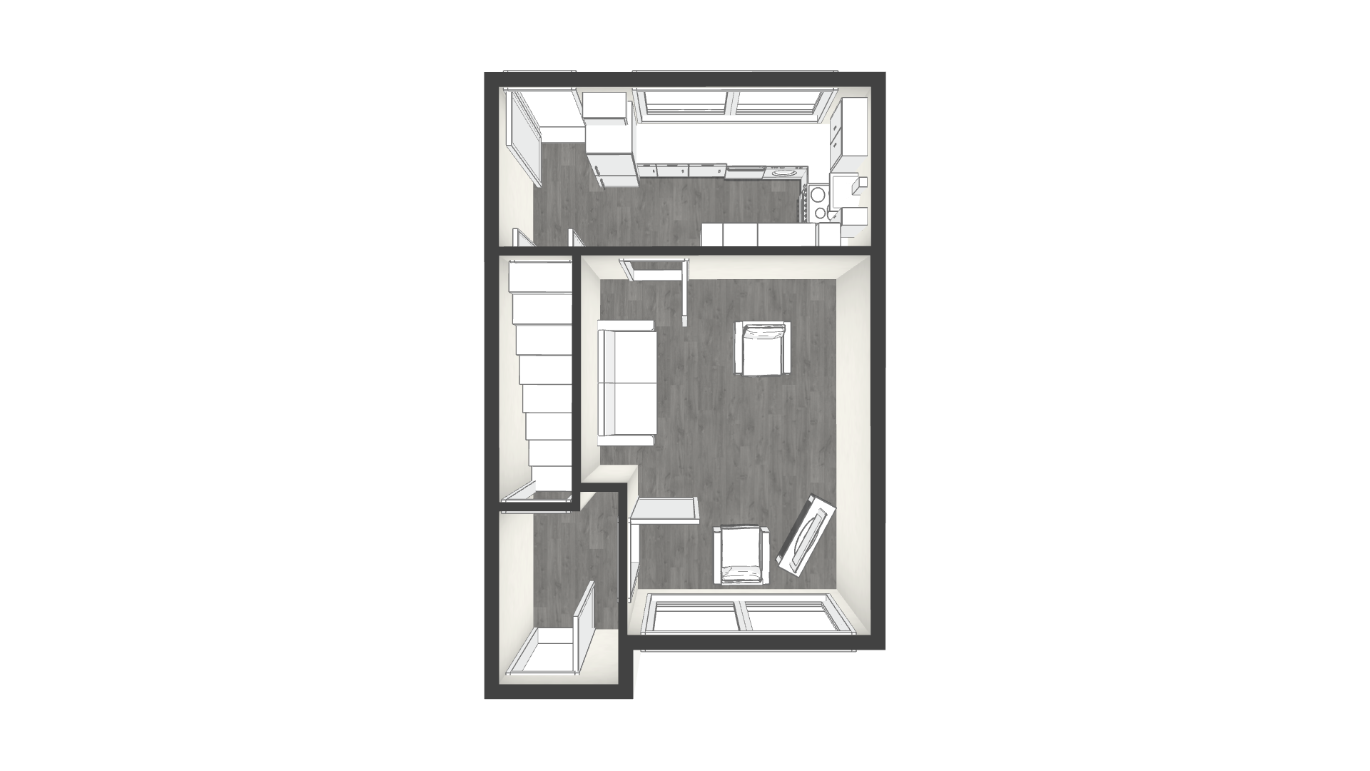 2 Bedrooms Terraced house for sale in 6 Carlin Lane, Carluke ML8