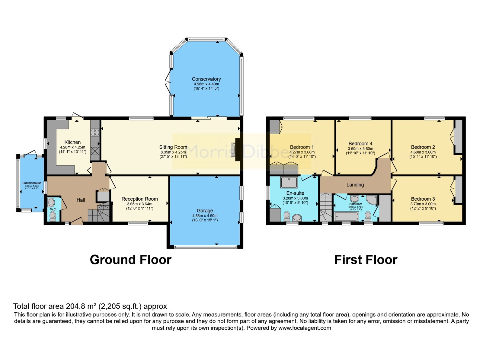 38, St. Helens Road, Hayling Island floorplan