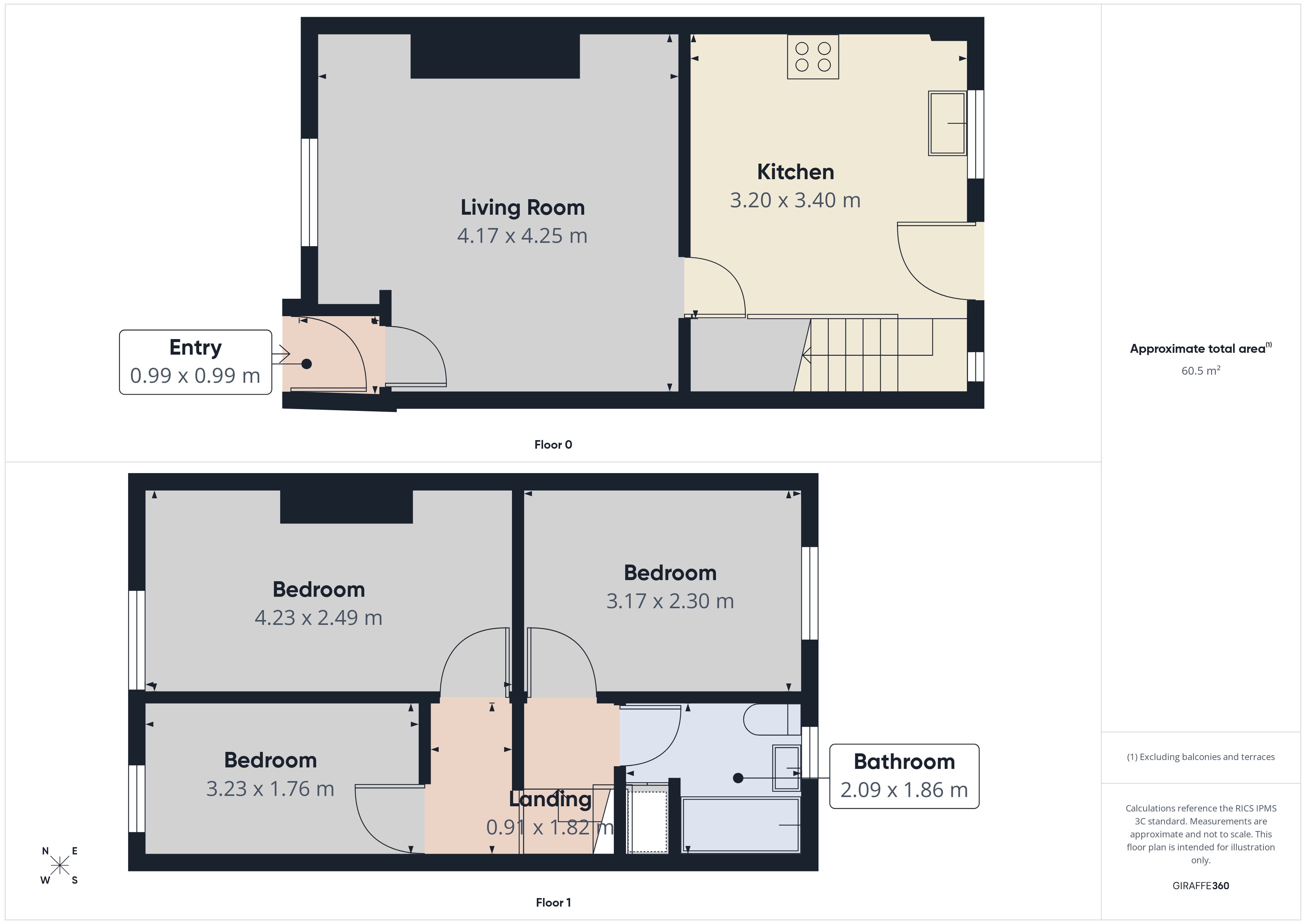 34, Brunswick Street, Shaw floorplan