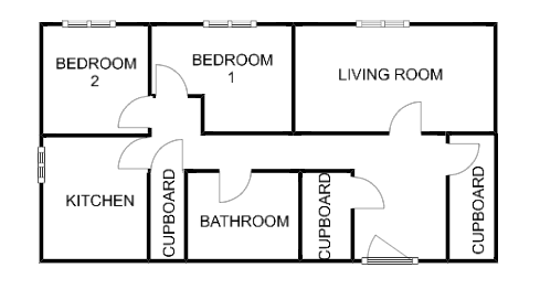 2 Bedrooms Flat to rent in Gooseacre Lane, West Coker, Yeovil BA22