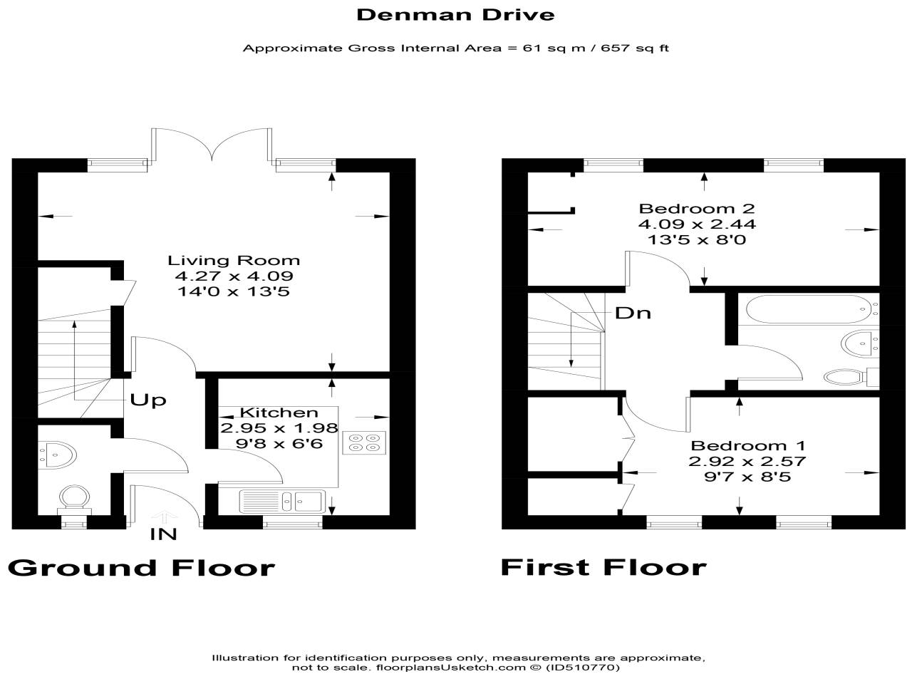 2 Bedrooms  to rent in Denman Drive, Newbury RG14