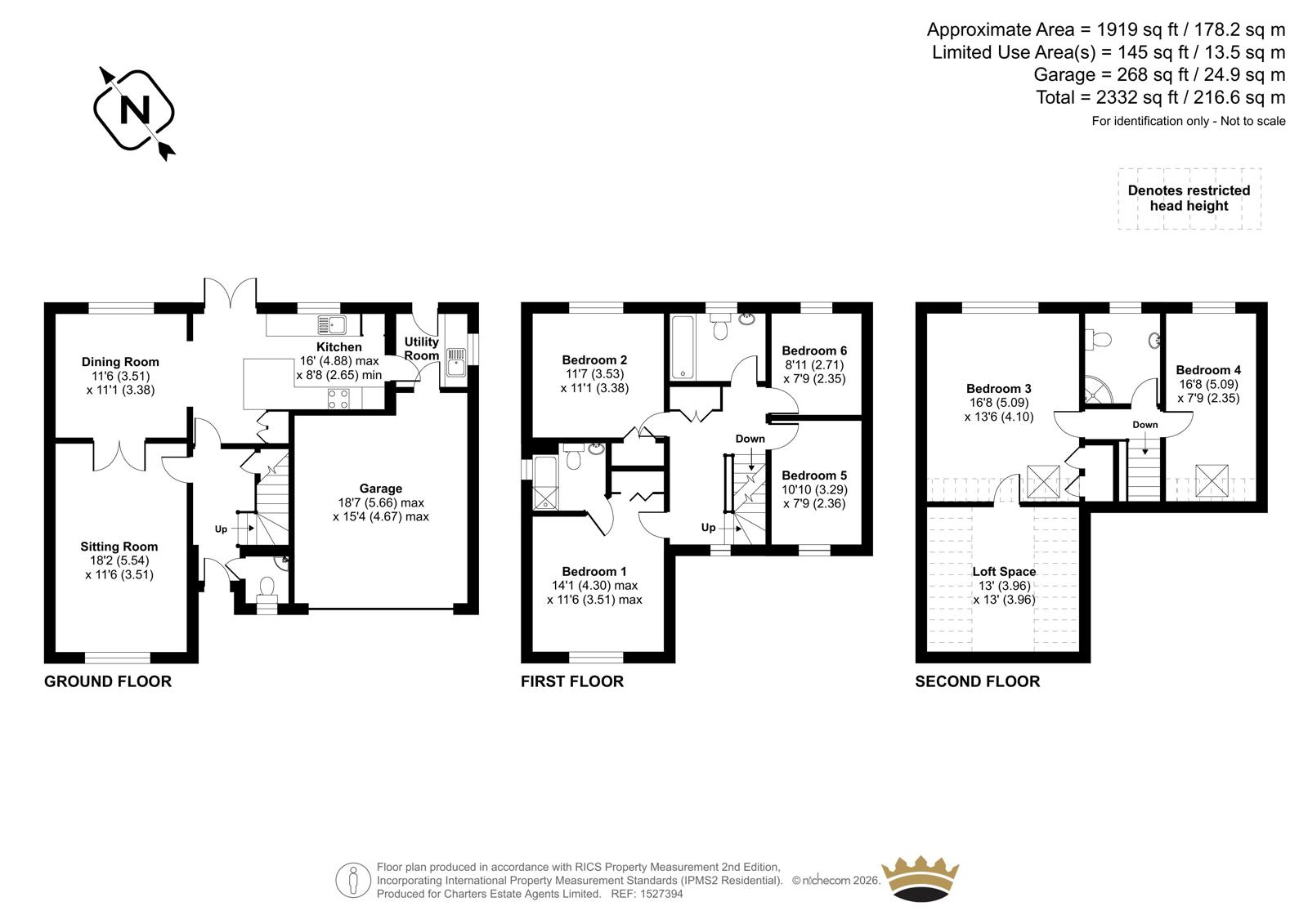 Monarch Way, Hampshire floorplan