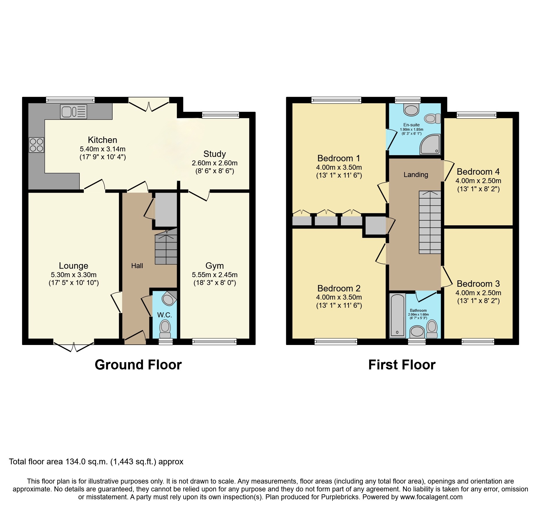 11, Wallingfield Court, Sheffield floorplan