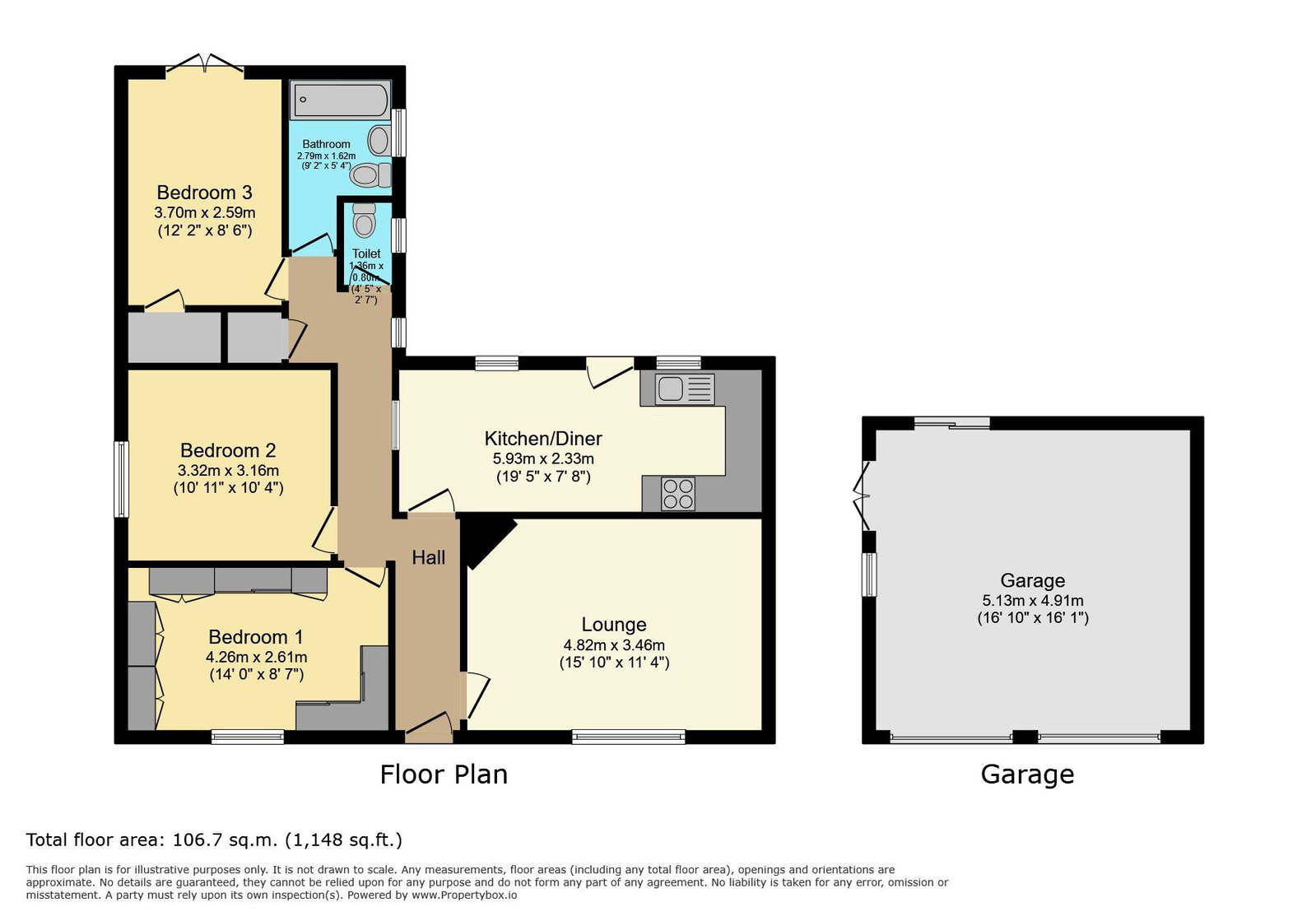 7, Orchard Way, Goole floorplan