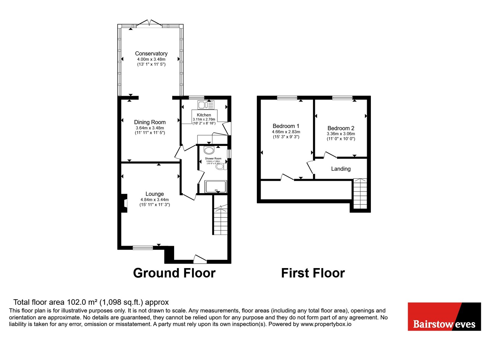 9, Colina Close, West Midlands floorplan