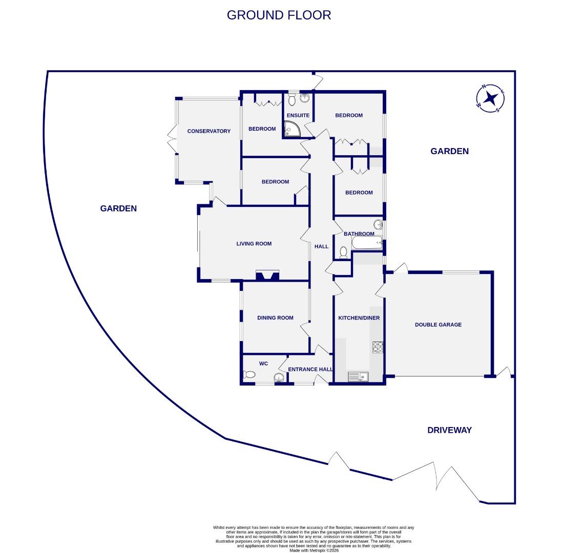 Hervordia, Long Marston, York floorplan