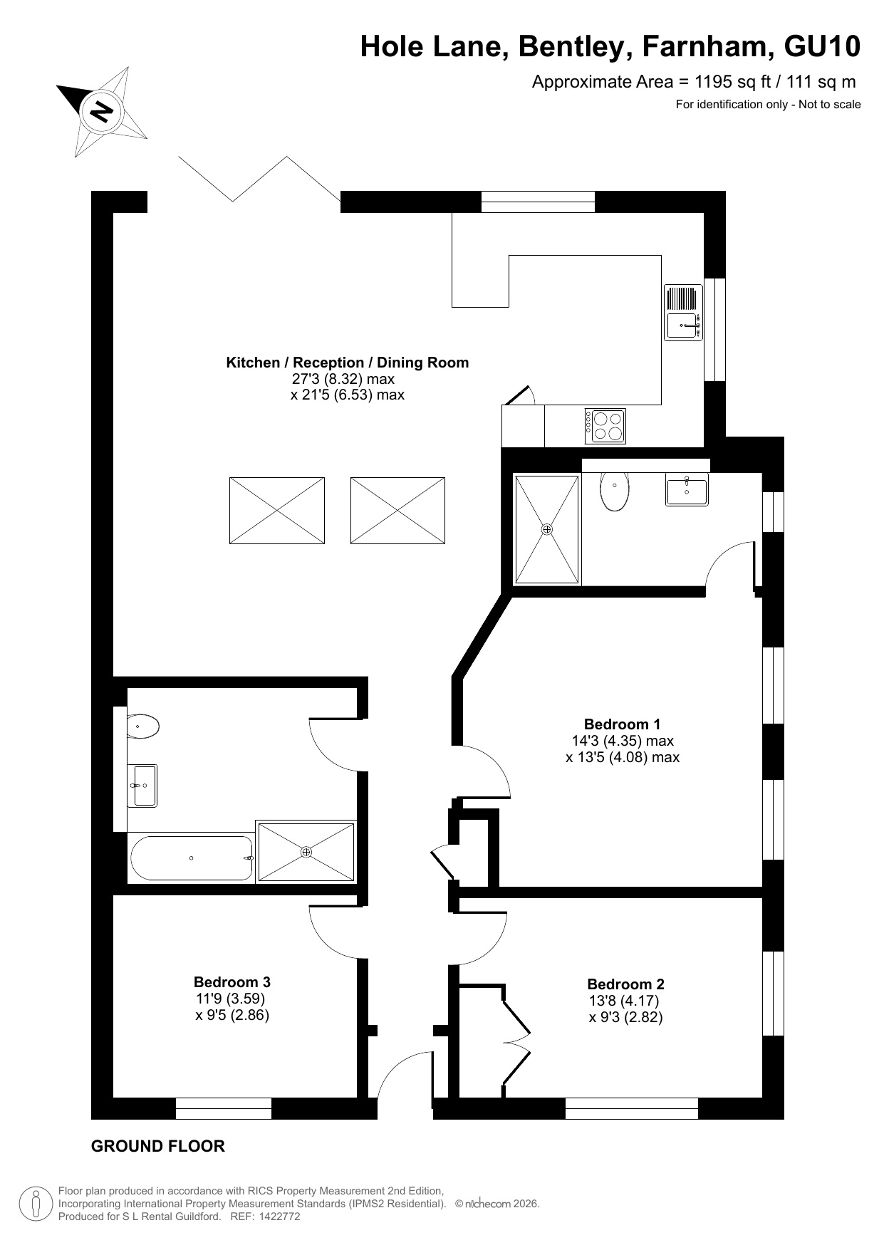 Plot 3 Bentley Village Surgery, Hole Lane, Farnham floorplan