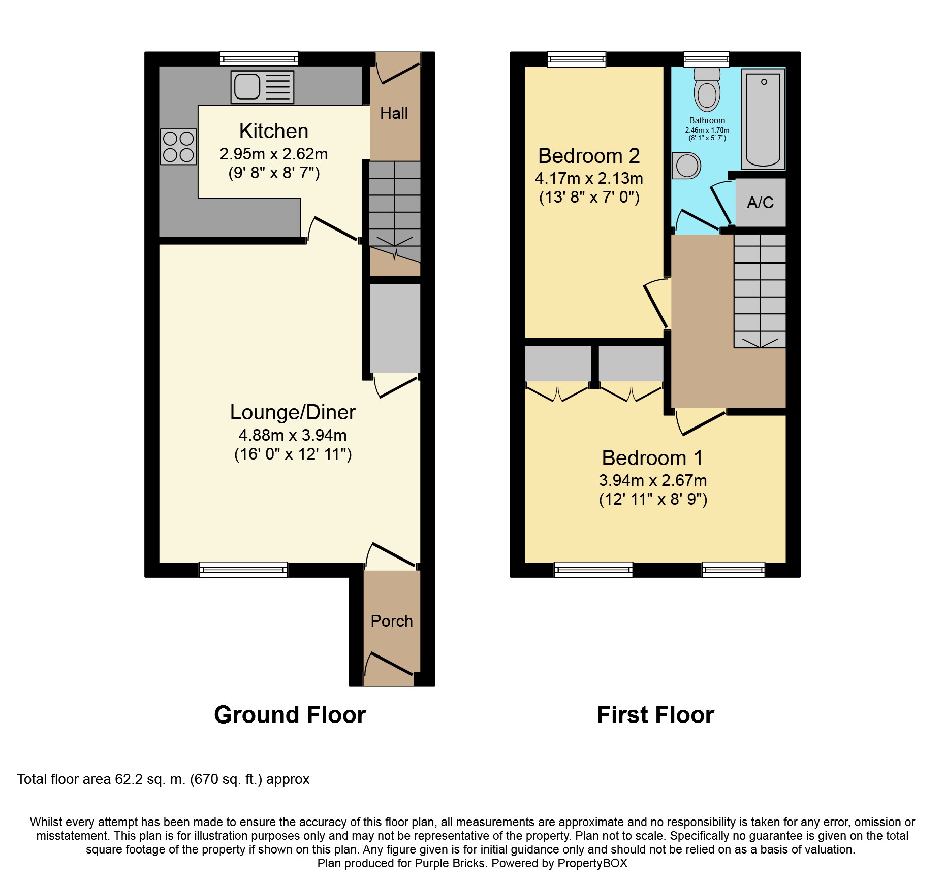 2 Bedrooms Terraced house for sale in Wolsey Way, Syston LE7