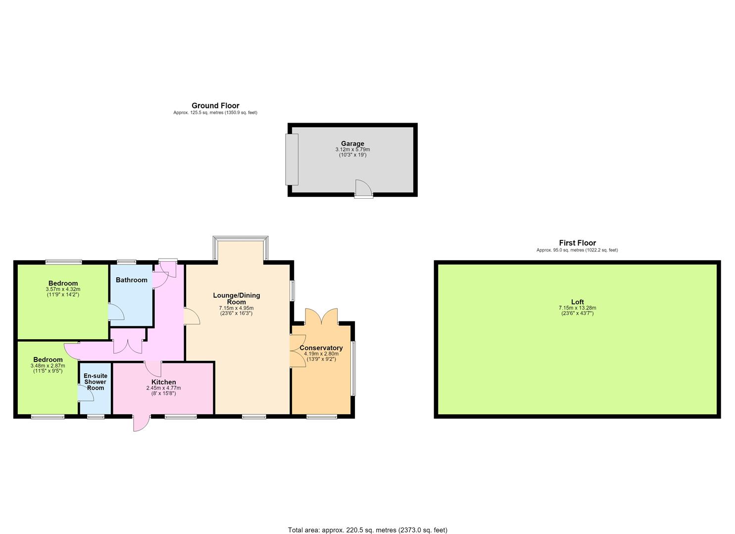 14a, Seldens Way, Worthing floorplan
