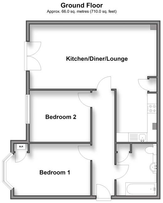 St. Eanswythe's Court, Tonbridge floorplan