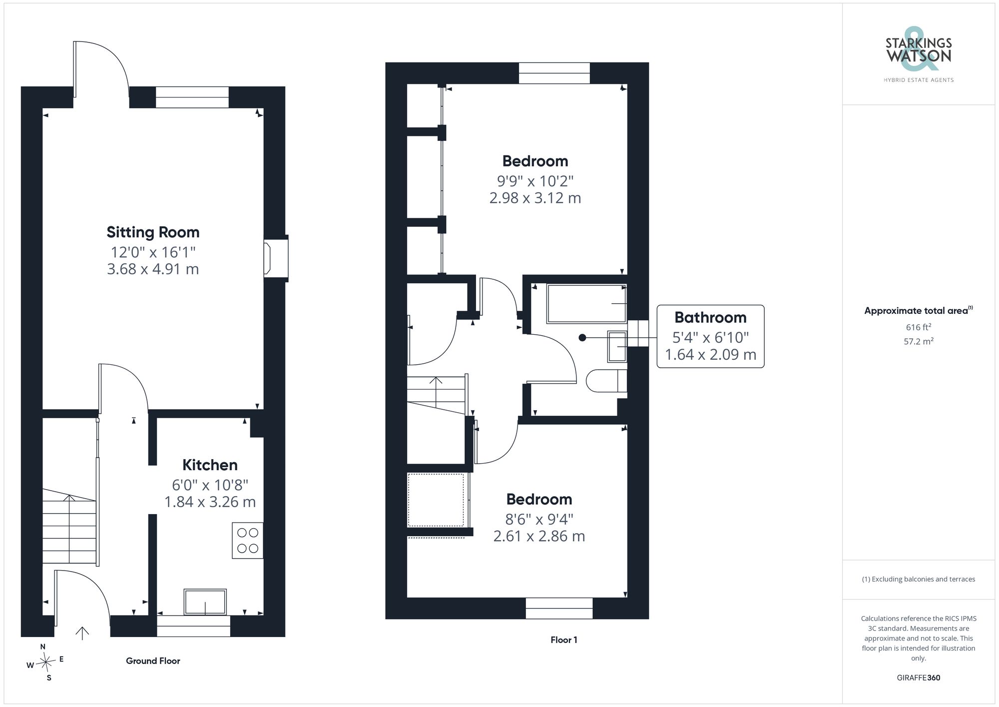 6 Tennyson Road, Diss floorplan