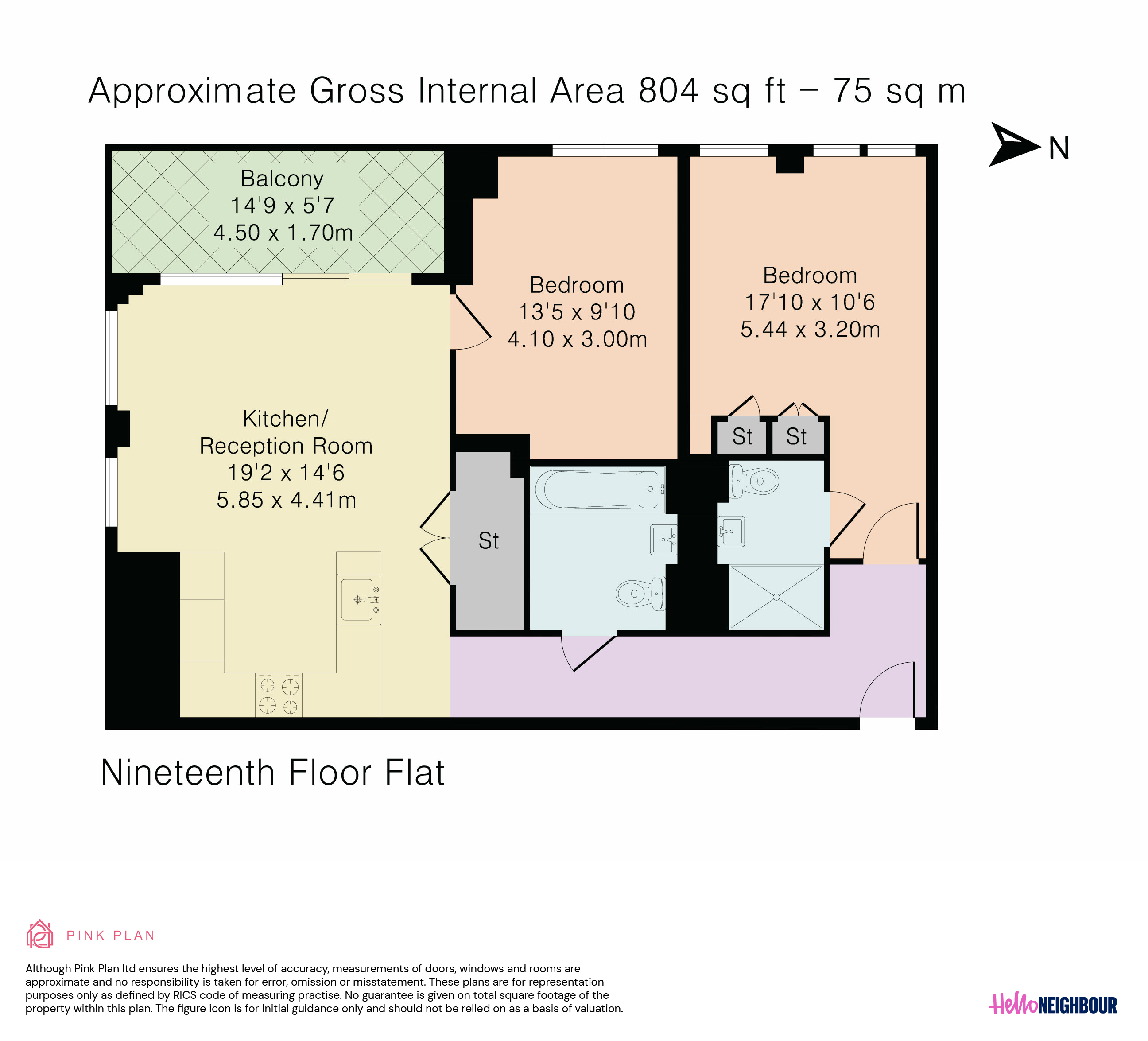 5 Tapestry Way, London floorplan