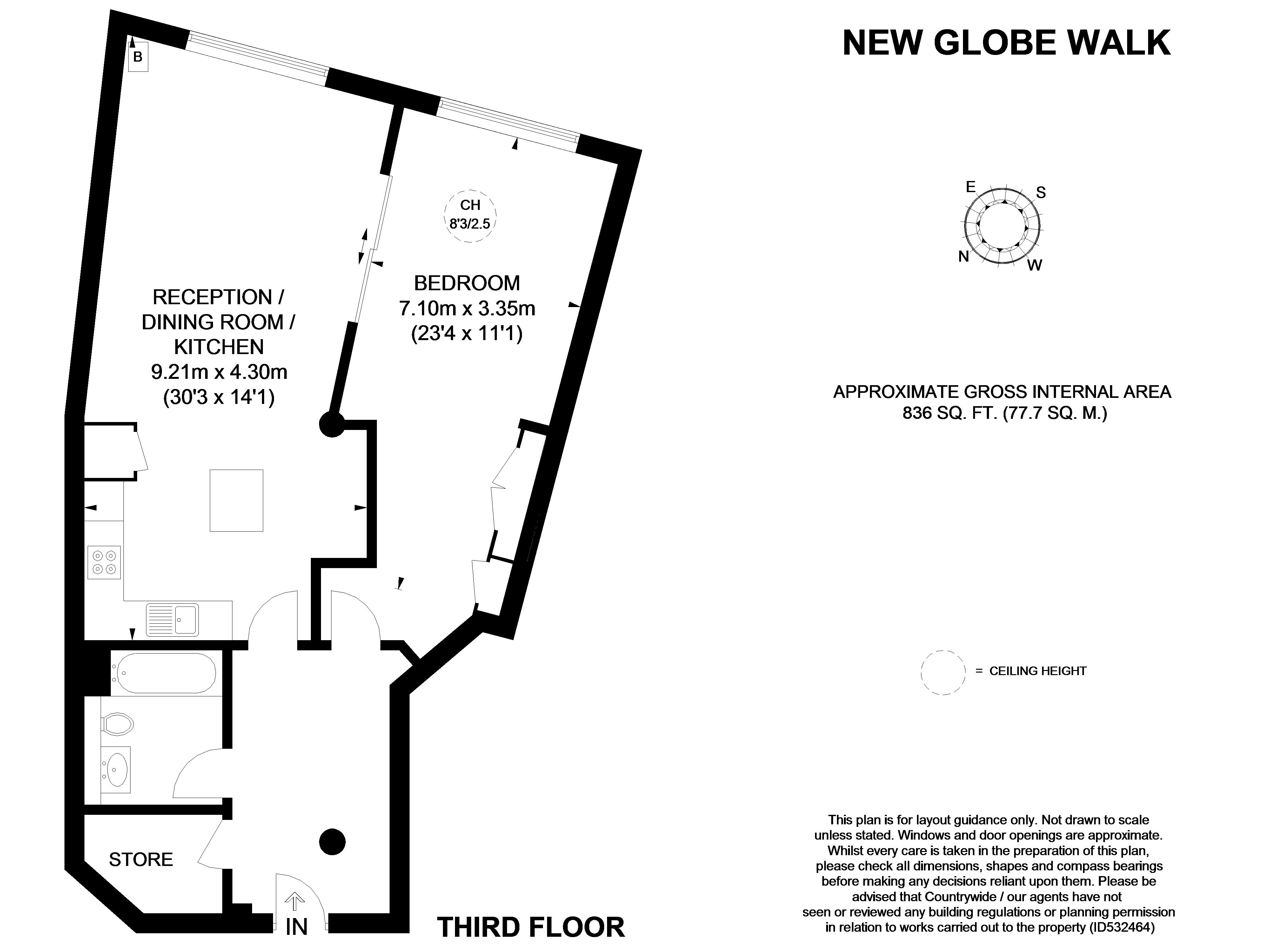 1 Bedrooms Flat to rent in New Globe Walk, London SE1