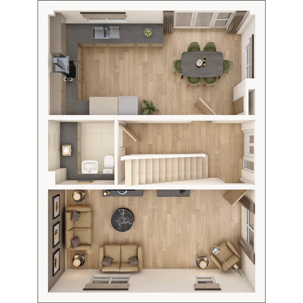 The Plumdale - Plot 106, Showell Nurseries, Nursery Road, Showell, Chippenham floorplan