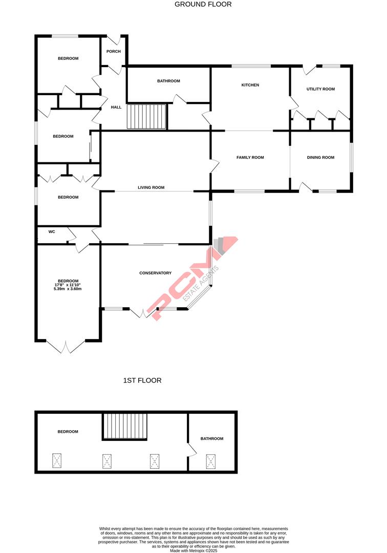 6, Woodland Way, Battle floorplan