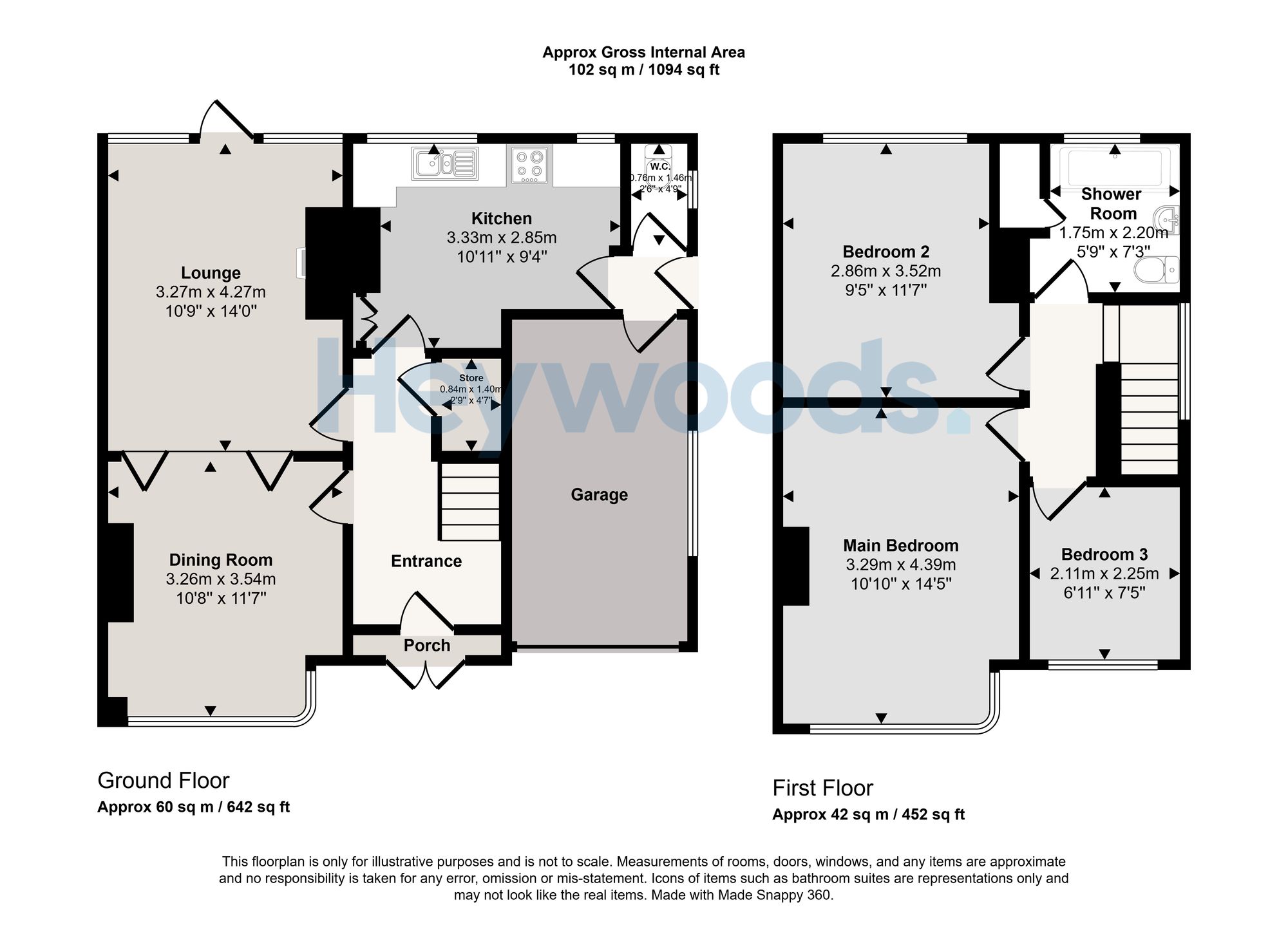 67 Chester Crescent, Newcastle floorplan