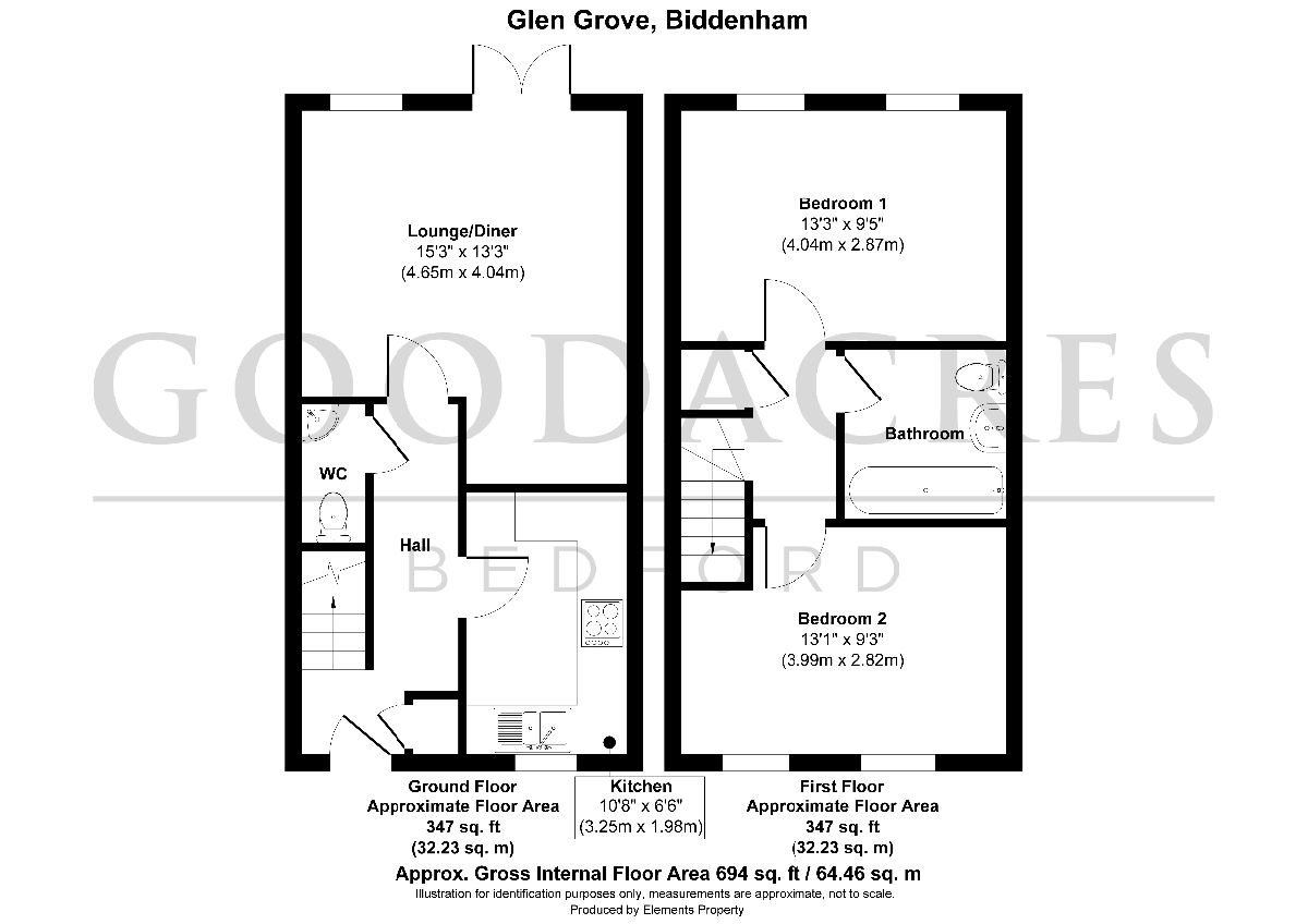 4 Glen Grove, Bedford floorplan