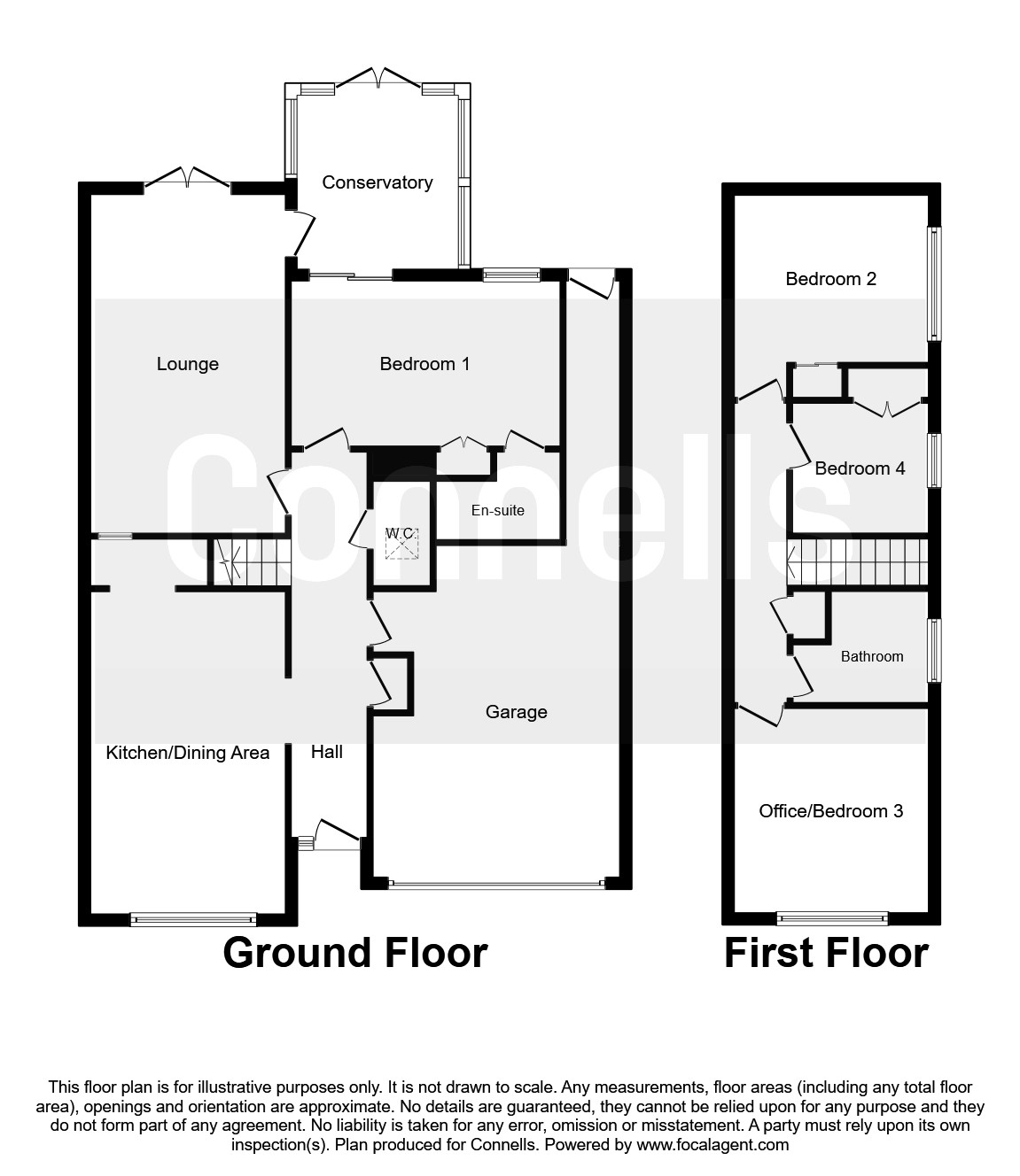 4 Bedrooms Detached house for sale in Hindhead Close, Crawley RH11