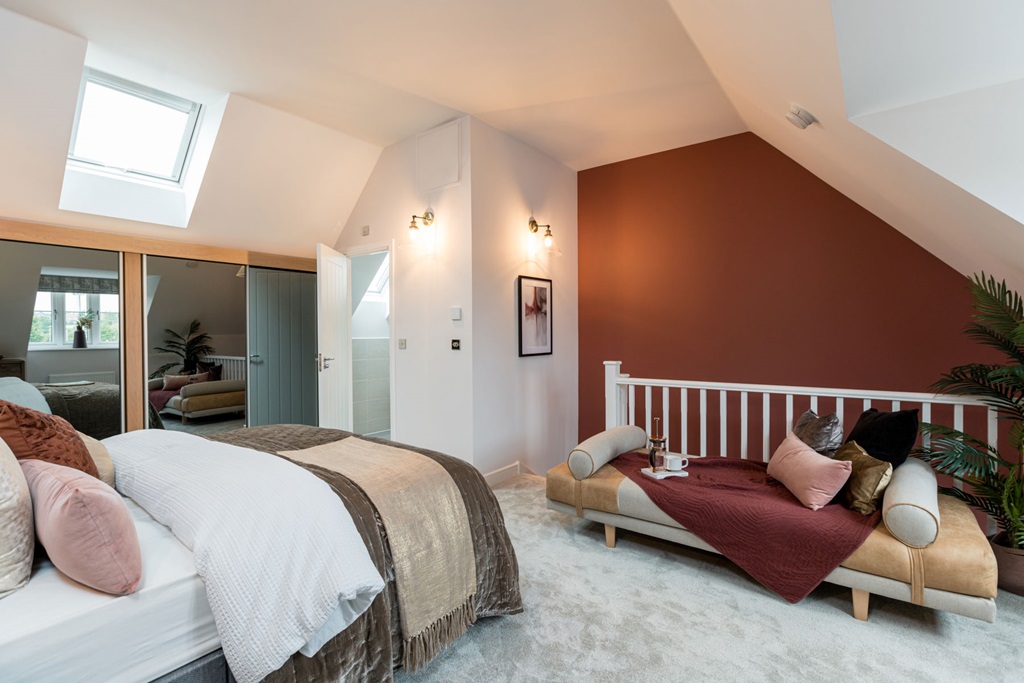 Rest Your Head In This Spacious Bedroom