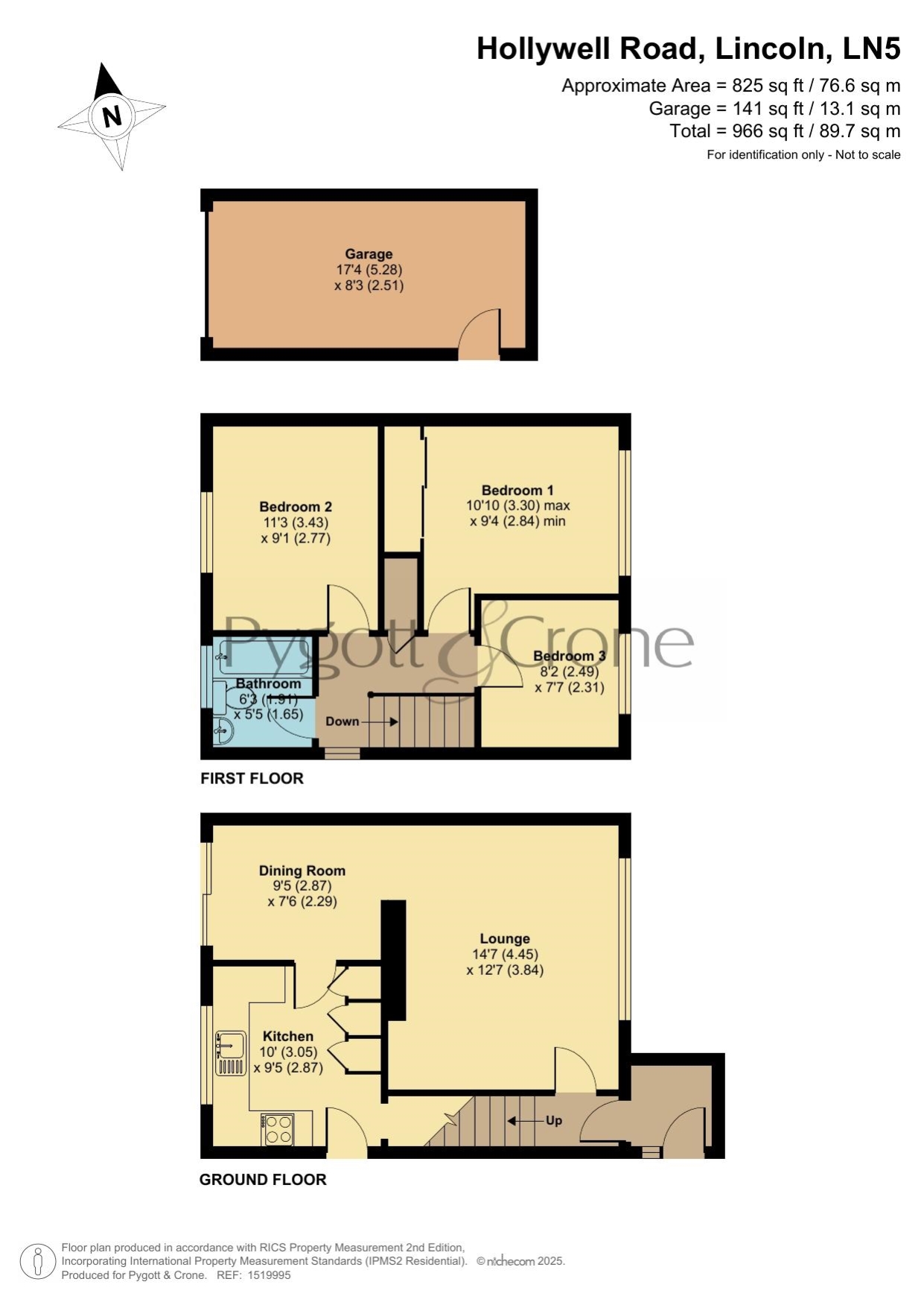 128, Hollywell Road, Lincoln floorplan