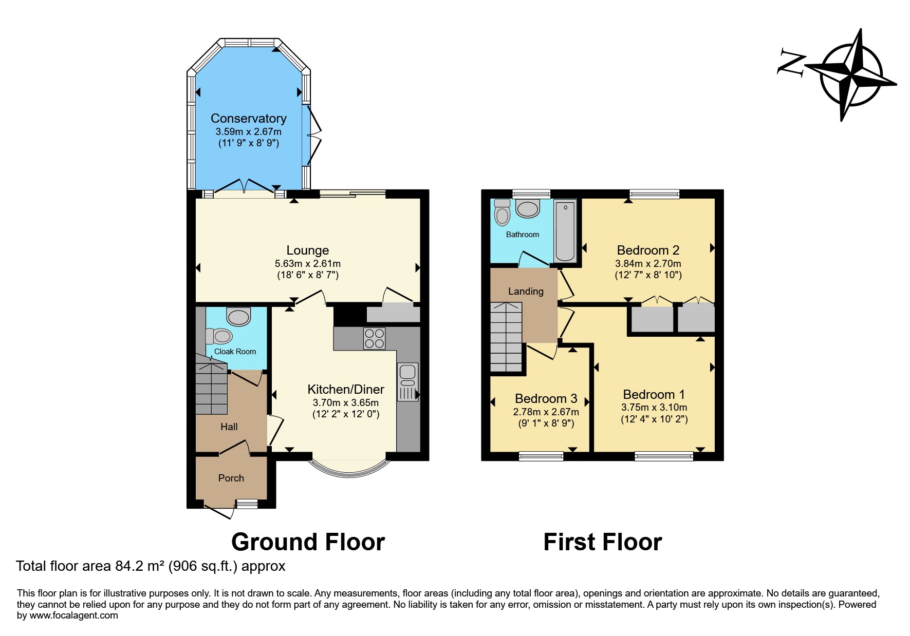 43, Perry Spring, Harlow floorplan