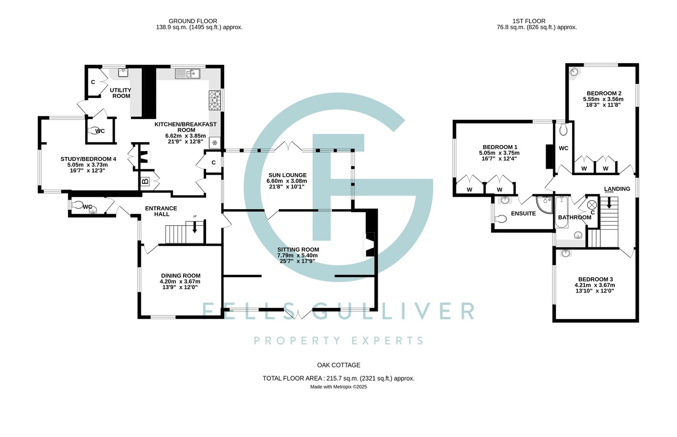 Oak Cottage, Lymington Road, Lymington floorplan
