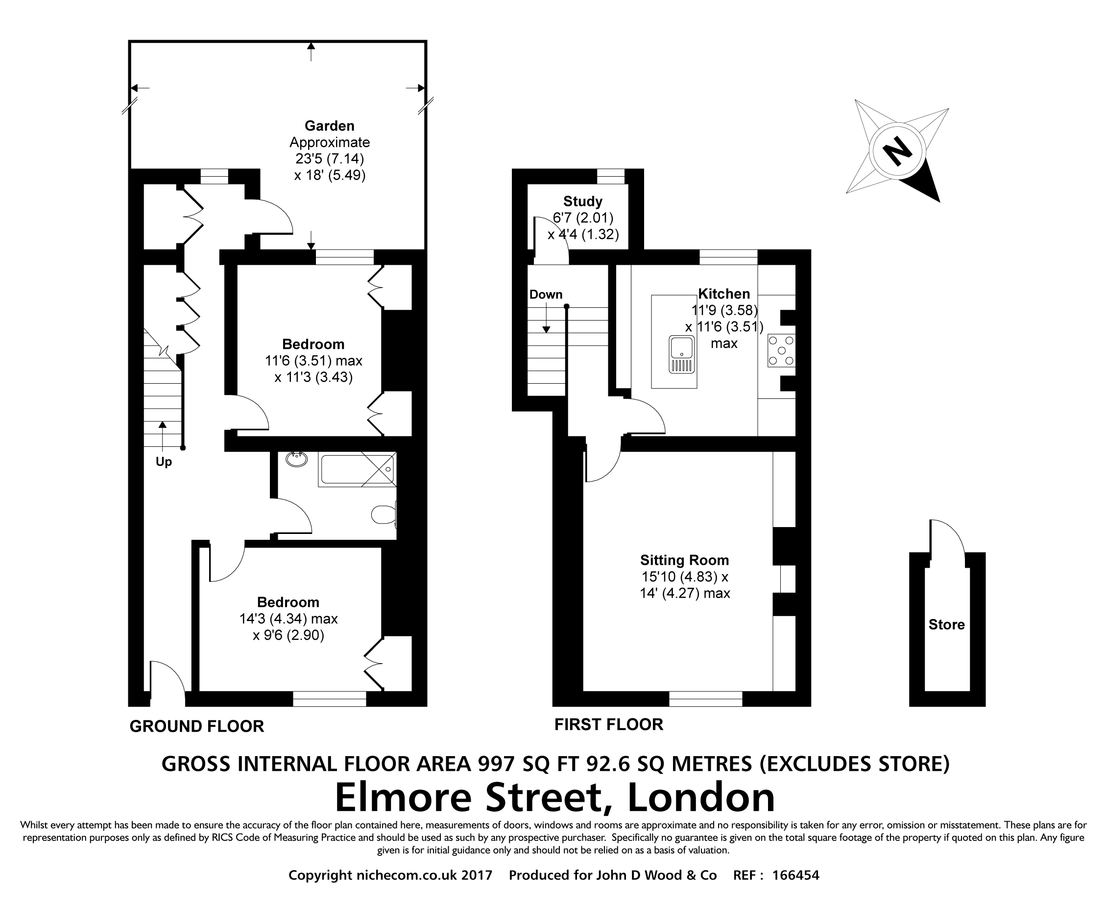 2 bed flat for sale in Elmore Street, London N1 42996328 Zoopla
