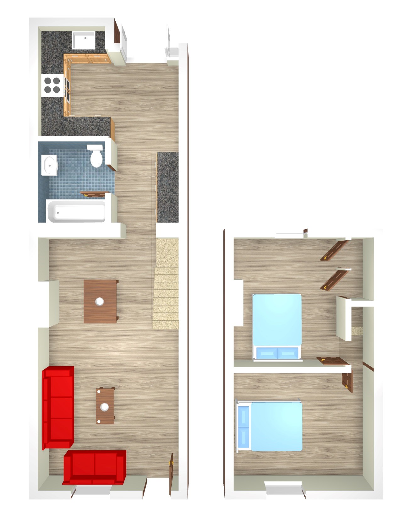 Dewhurst Road, Cheshunt, Waltham Cross EN8, 2 bedroom terraced house