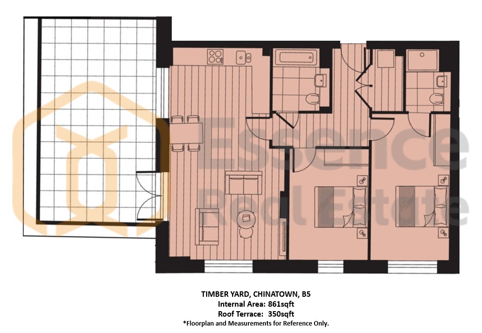 901 East Timber Yard, 118, Pershore Street, Birmingham floorplan