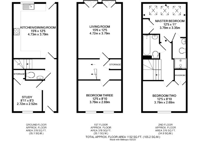 25, Jersey Drive, Wokingham floorplan