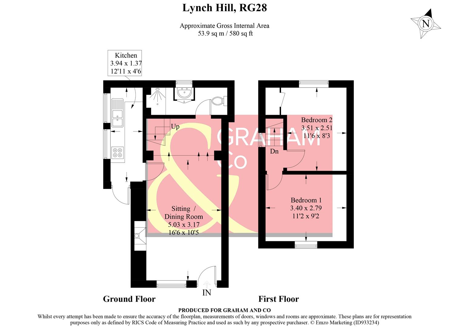 Lynch Hill, Whitchurch RG28, 2 bedroom cottage for sale 63880494